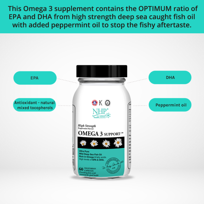 NHP Omega 3 Fish Oil Support UK - Image 3