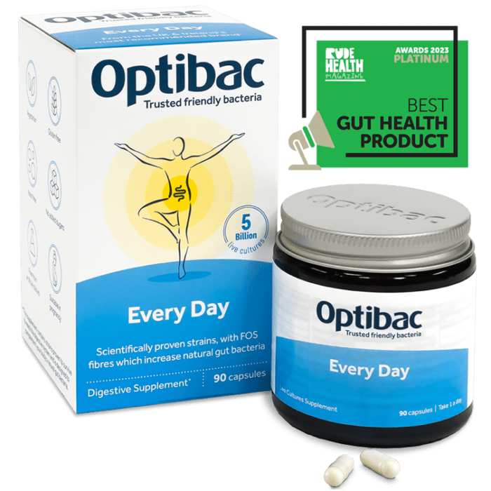 OPTIBAC Every Day Probiotics UK 90 Capsules - Image 2